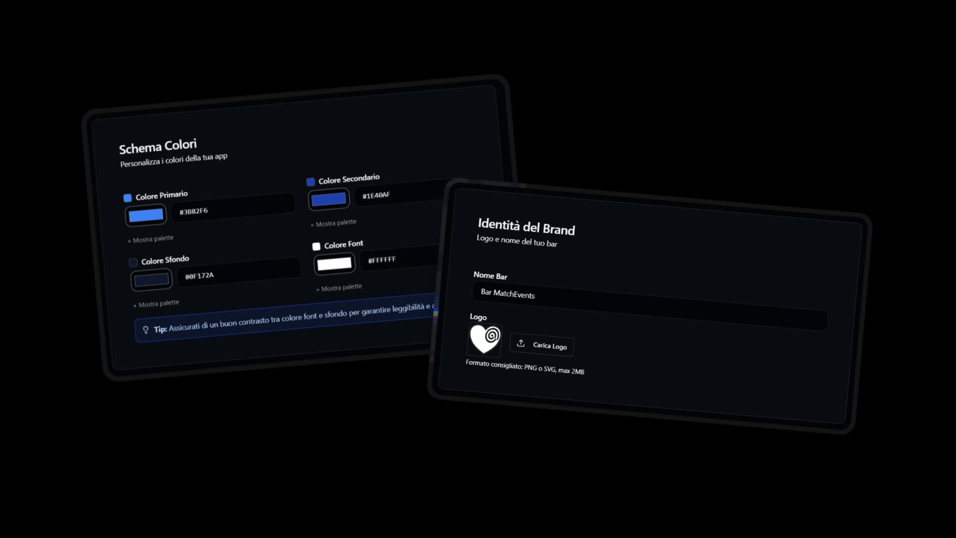 Dashboard Customization - Branding personalizzato